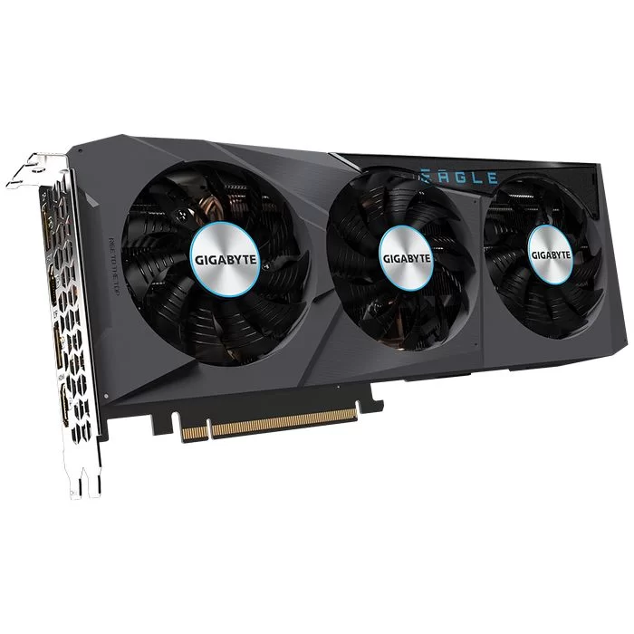 Video Card Gigabyte GeForce RTX 3070 EAGLE 8G LHR GV-N3070EAGLE-8GD (rev. 2.0) - official importer Video Card Gigabyte GeForce RTX 3070 EAGLE 8G LHR GV-N3070EAGLE-8GD (rev. 2.0) - official importer