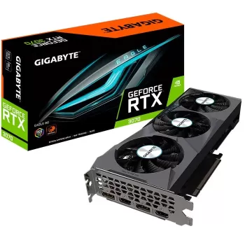 ВидеоКарта Gigabyte GeForce RTX 3070 EAGLE 8G LHR GV-N3070EAGLE-8GD (rev. 2.0) - официальный импортер ВидеоКарта Gigabyte GeForce RTX 3070 EAGLE 8G LHR GV-N3070EAGLE-8GD (rev. 2.0) - официальный импортер