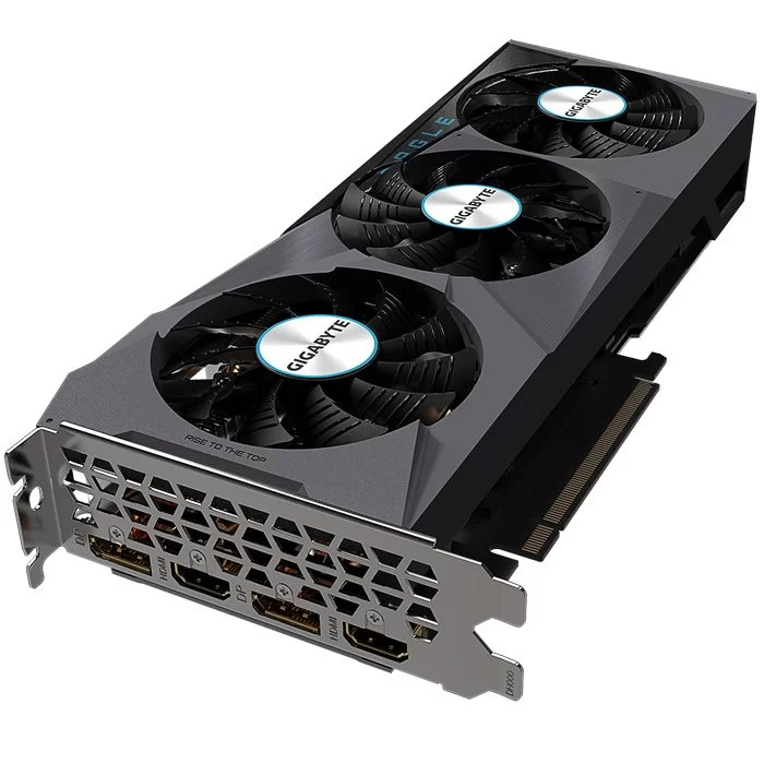 Video Card Gigabyte GeForce RTX 3070 EAGLE 8G LHR GV-N3070EAGLE-8GD (rev. 2.0) - official importer Video Card Gigabyte GeForce RTX 3070 EAGLE 8G LHR GV-N3070EAGLE-8GD (rev. 2.0) - official importer