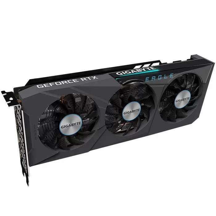 Video Card Gigabyte GeForce RTX 3070 EAGLE 8G LHR GV-N3070EAGLE-8GD (rev. 2.0) - official importer Video Card Gigabyte GeForce RTX 3070 EAGLE 8G LHR GV-N3070EAGLE-8GD (rev. 2.0) - official importer