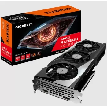 Video Card Gigabyte Radeon RX 6500 XT GAMING OC 4G GV-R65XTGAMING OC-4GD - official importer Video Card Gigabyte Radeon RX 6500 XT GAMING OC 4G GV-R65XTGAMING OC-4GD - official importer
