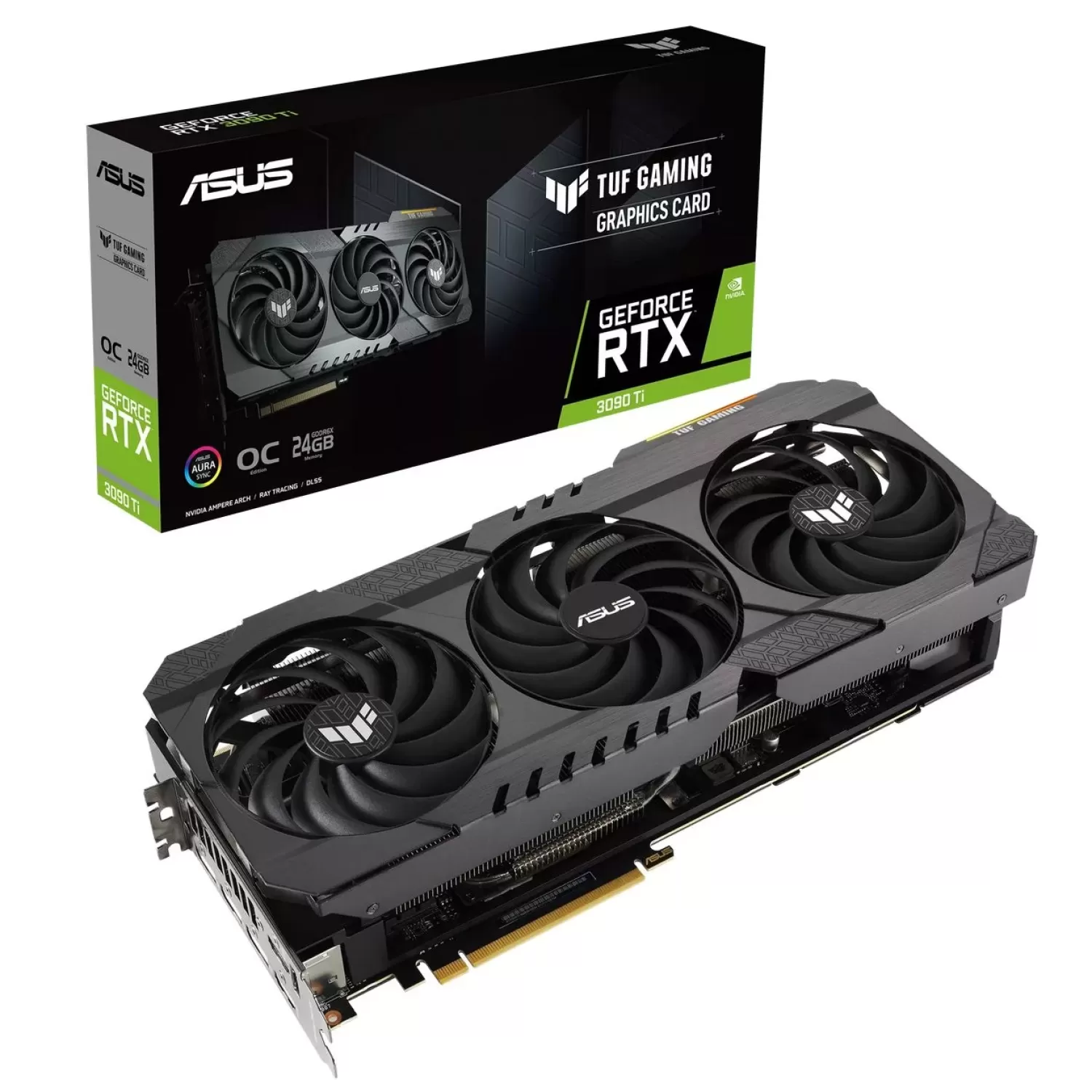 Video Card Asus TUF Gaming GeForce RTX 3090 Ti OC Edition 24GB GDDR6X TUF-RTX3090TI-O24G-GAMING