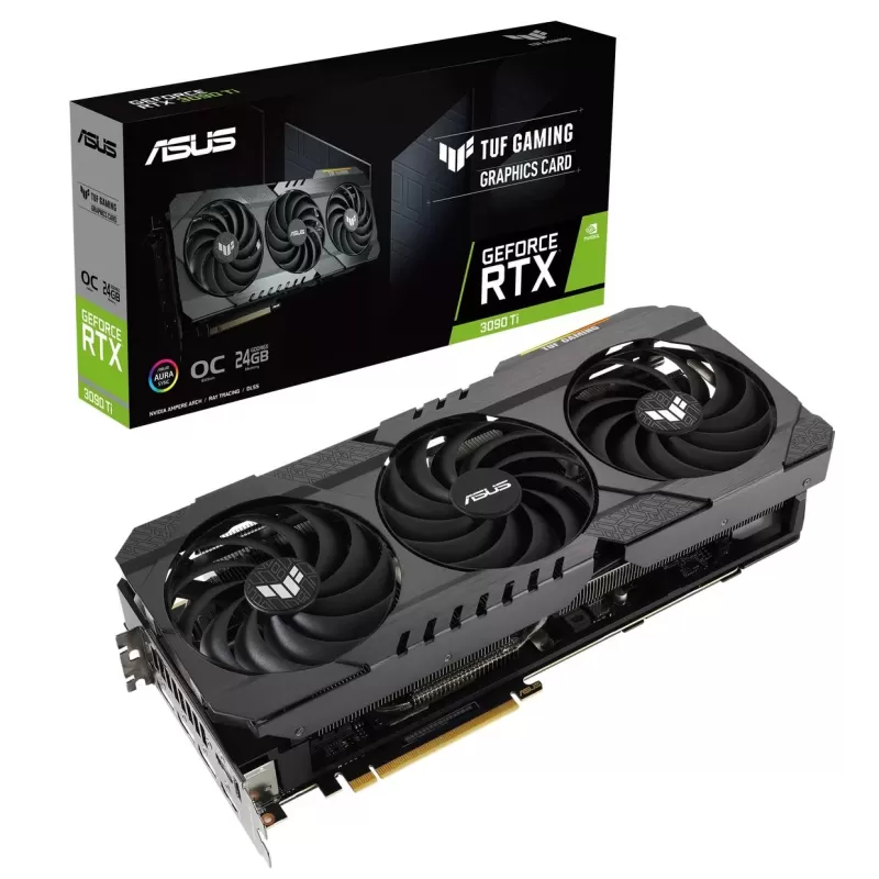Video Card Asus TUF Gaming GeForce RTX 3090 Ti OC Edition 24GB GDDR6X TUF-RTX3090TI-O24G-GAMING