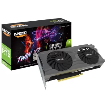 Video Card Inno3D GEFORCE RTX 3050 TWIN X2 N30502-08D6-1190VA42