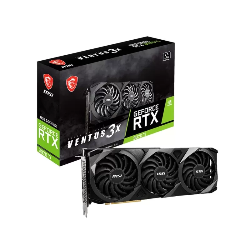 Video Card MSI GeForce RTX 3070 Ti VENTUS 3X 8G OC NVIDIA GeForce RTX 3070 Ti