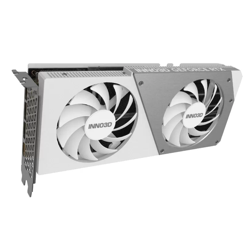 כרטיס מסך Inno3D GEFORCE RTX 4070 TWIN X2 OC WHITE N40702-126XX-185252W