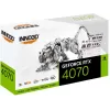 כרטיס מסך Inno3D GEFORCE RTX 4070 TWIN X2 OC WHITE N40702-126XX-185252W