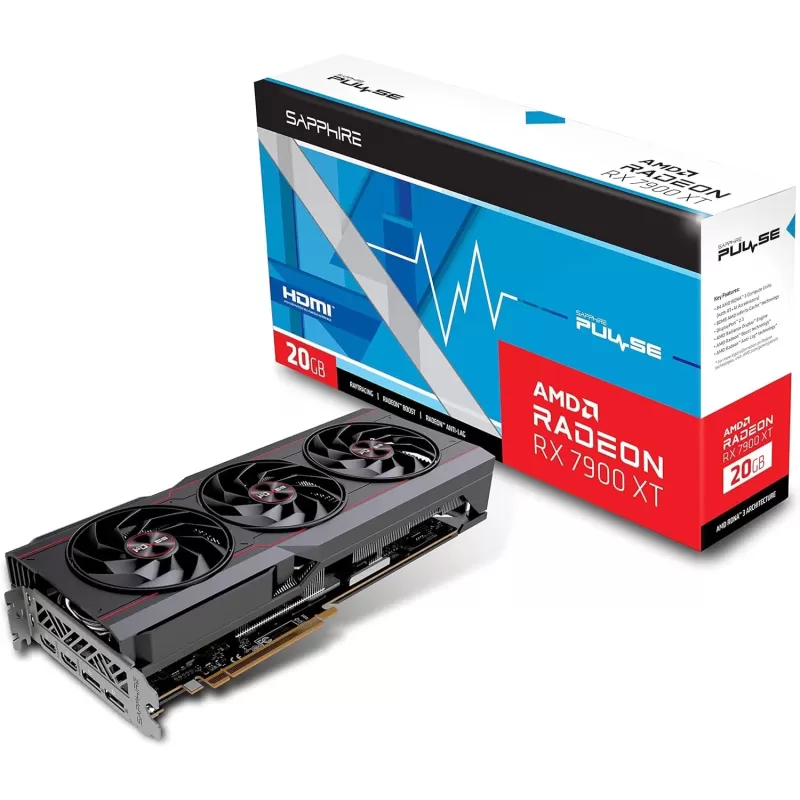 Video Card Sapphire PULSE AMD Radeon RX 7900 XT 20GB 11323-02-20G