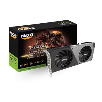 Video Card Inno3D GeForce RTX 4070 TWIN X2 OC N40702-126XX-185252N