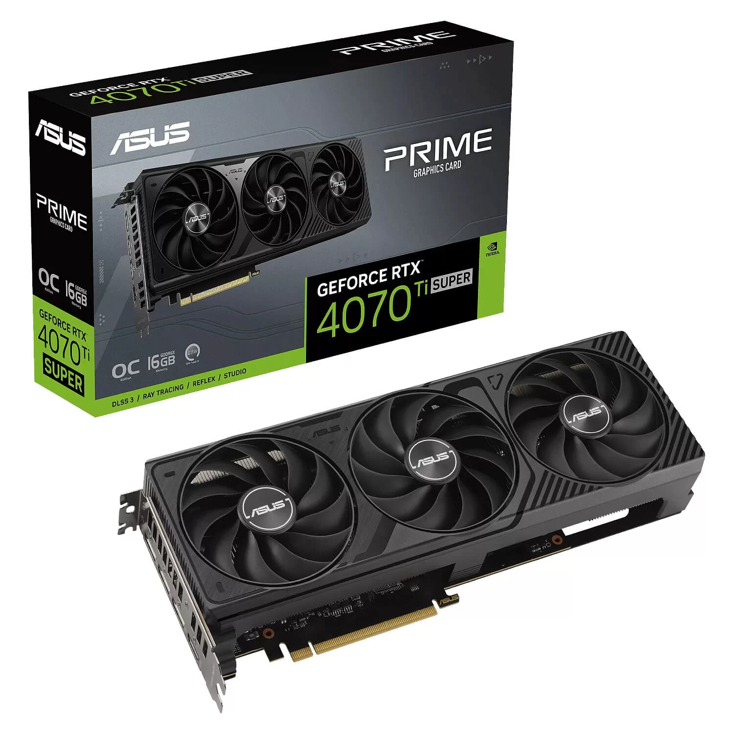 Video Card Asus PRIME RTX 4070Ti SUPER 16GB GDDR6X OC Edition 90YV0LB0-M0NA00