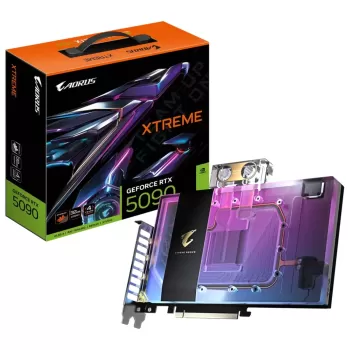 Video Card Gigabyte AORUS GeForce RTX 5090 XTREME WATERFORCE WB 32G GV-N5090AORUSX WB-32GD Video Card Gigabyte AORUS GeForce RTX 5090 XTREME WATERFORCE WB 32G GV-N5090AORUSX WB-32GD