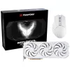 Корпус, мышь и видеокарта PowerColor ALPHYN AM10 + Red Devil Spectral white RX 9070 XT 16GB GDDR6 RX9070XT16G-EOCWHITE