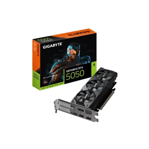 כרטיס מסך Gigabyte GeForce RTX 5050 OC Low Profile 8G GV-N5050OC-8GL
