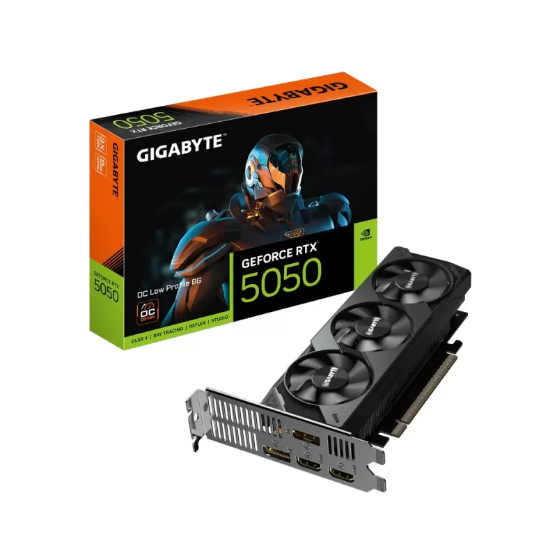 כרטיס מסך Gigabyte GeForce RTX 5050 OC Low Profile 8G GV-N5050OC-8GL
