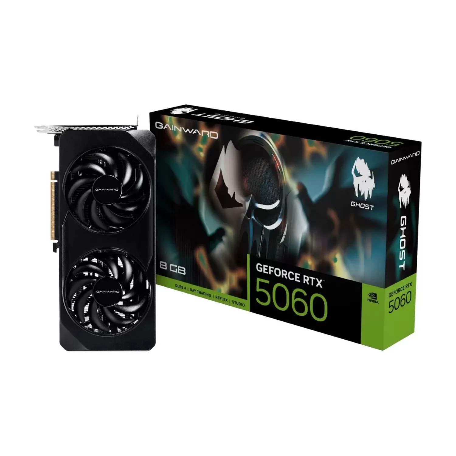 ВидеоКарта Gainward GeForce RTX 5060 Ghost NE75060019P1-GB2063B