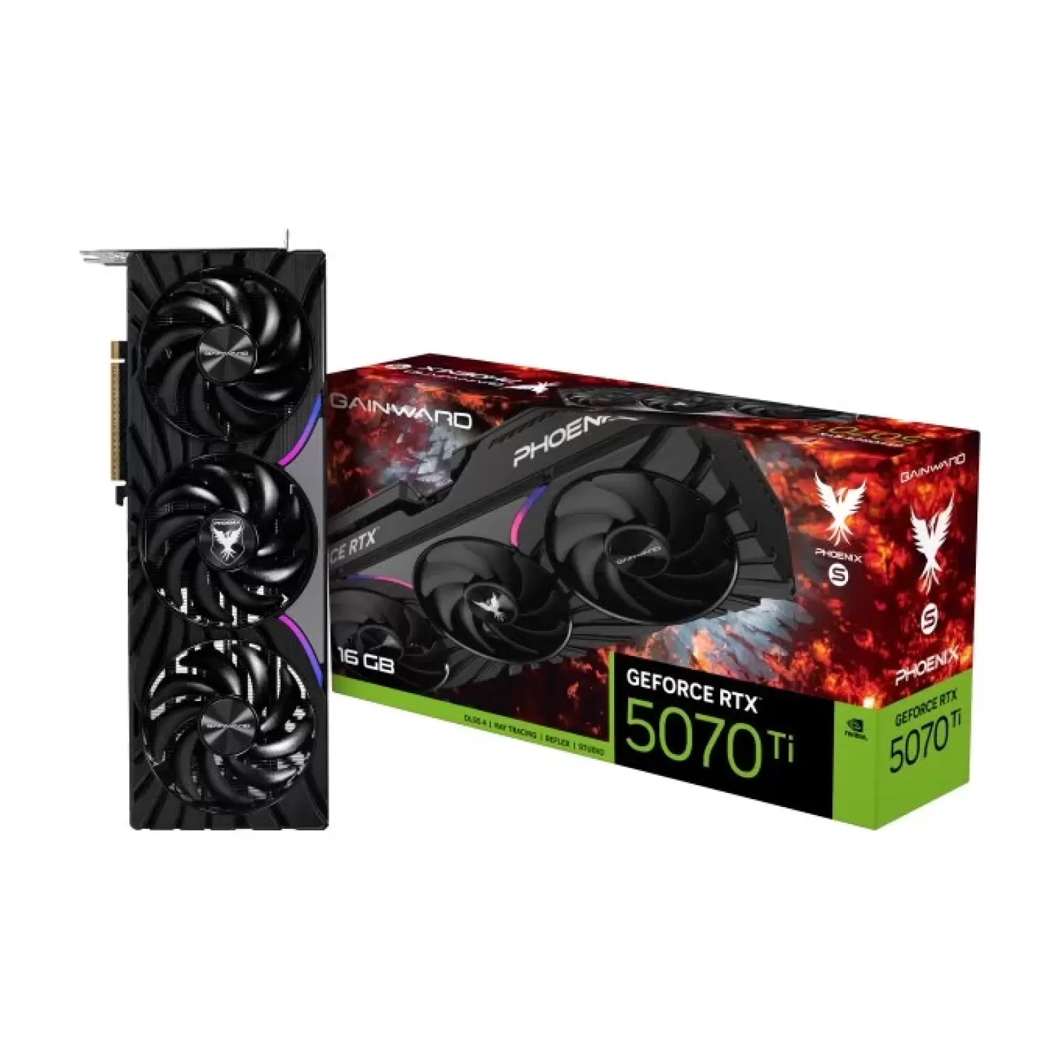 Video Card Gainward RTX 5070 Ti Phoenix-S GWrtx5070tiphantom