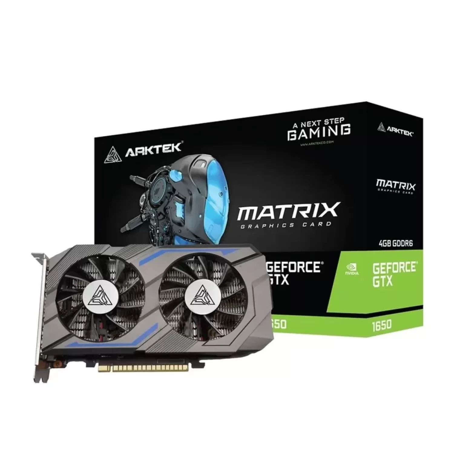 ВидеоКарта ARKTEK GTX1650 4GB GDDR6 128Bit AKN1650D6S4GH1