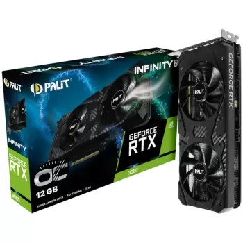 כרטיס מסך Palit RTX 3060 Infinity 2 OC 12GB NE63060U19K9-PG190L