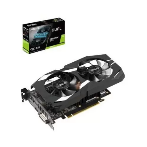 כרטיס מסך Asus Dual GeForce GTX 1660 Ti OC edition 6GB GDDR6 DUAL-GTX1660TI-O6G כרטיס מסך Asus Dual GeForce GTX 1660 Ti OC edition 6GB GDDR6 DUAL-GTX1660TI-O6G