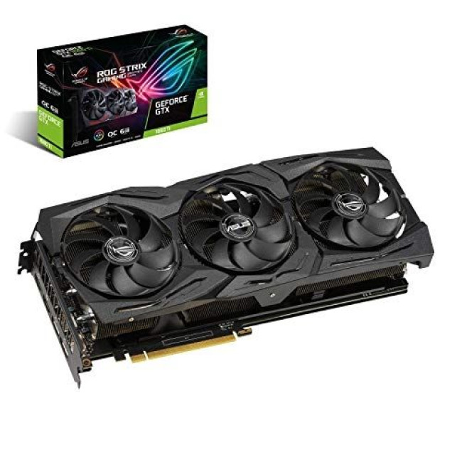 כרטיס מסך Asus ROG Strix GeForce GTX 1660 Ti OC edition 6GB GDDR6