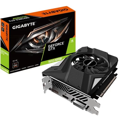 Video Card Gigabyte GeForce GTX 1650 SUPER OC 4G GV-N165SOC-4GD - official importer