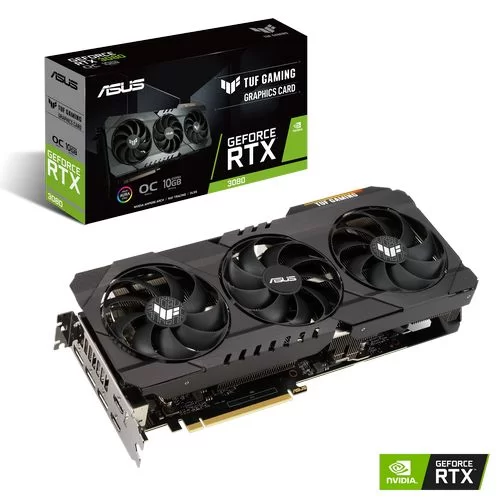 ВидеоКарта Asus TUF Gaming GeForce RTX 3080 TUF-RTX3080-O10G-GAMING