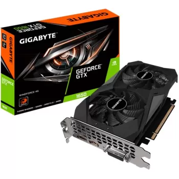 Video Card Gigabyte GeForce GTX 1650 D6 WINDFORCE 4G GV-N1656WF2-4GD - official importer