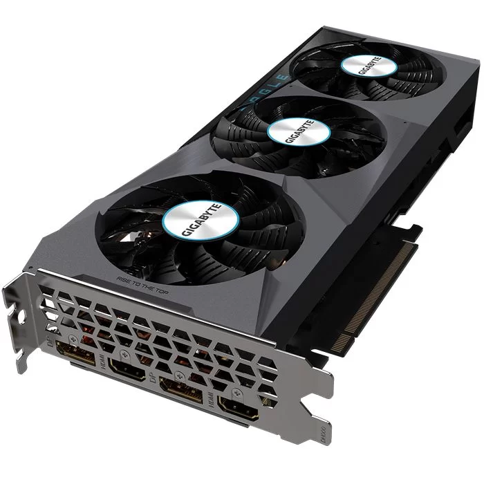 כרטיס מסך Gigabyte GeForce RTX 3070 EAGLE OC 8G LHR GV-N3070EAGLE OC-8GD (rev. 2.0) - יבואן רשמי