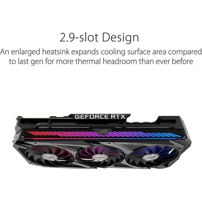כרטיס מסך Asus ROG Strix GeForce RTX 3070 Ti OC Edition 8GB GDDR6X ROG-STRIX-RTX3070TI-O8G-GAMING