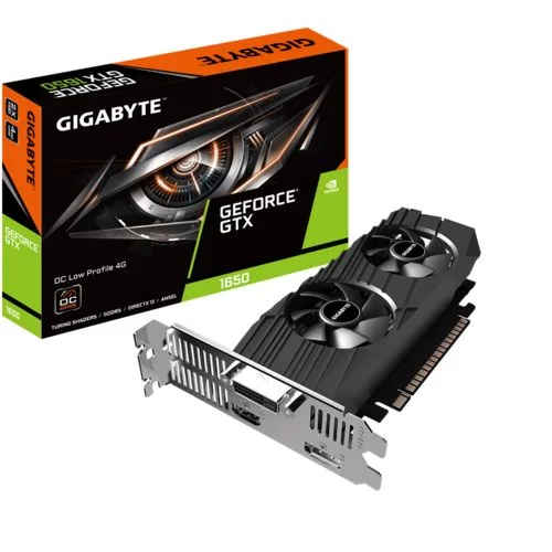 ВидеоКарта Gigabyte GeForce GTX 1650 OC Low Profile 4G GV-N1650OC-4GL - официальный импортер ВидеоКарта Gigabyte GeForce GTX 1650 OC Low Profile 4G GV-N1650OC-4GL - официальный импортер