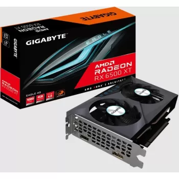 Video Card Gigabyte Radeon RX 6500 XT EAGLE 4G GV-R65XTEAGLE-4GD - official importer Video Card Gigabyte Radeon RX 6500 XT EAGLE 4G GV-R65XTEAGLE-4GD - official importer