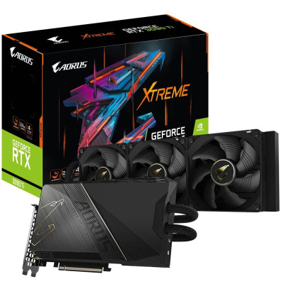 כרטיס מסך Gigabyte AORUS GeForce RTX 3090 Ti XTREME WATERFORCE 24G כרטיס מסך Gigabyte AORUS GeForce RTX 3090 Ti XTREME WATERFORCE 24G