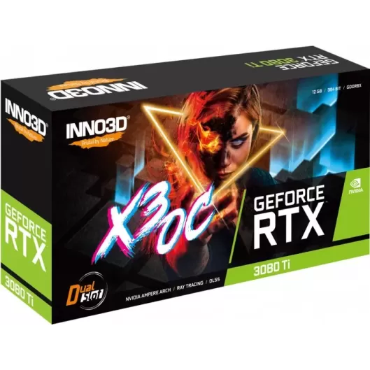 Video Card Inno3D GEFORCE RTX 3080 TI X3 OC N308T3-126XX-1810VA44