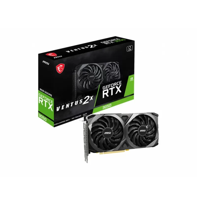 כרטיס מסך MSI GeForce RTX 3050 VENTUS 2X 8G 912-V397-448