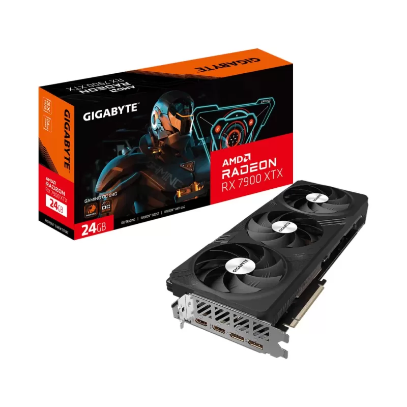 Video Card Gigabyte Radeon RX 7900 XTX GAMING OC 24G GV-R79XTXGAMING OC-24GD