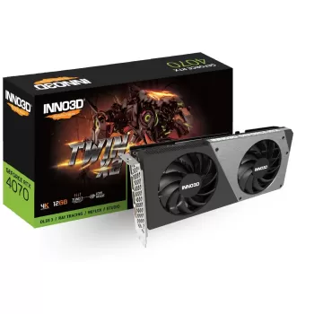 Video Card Inno3D GEFORCE RTX 4070 TWIN X2 N40702-126X-185252N