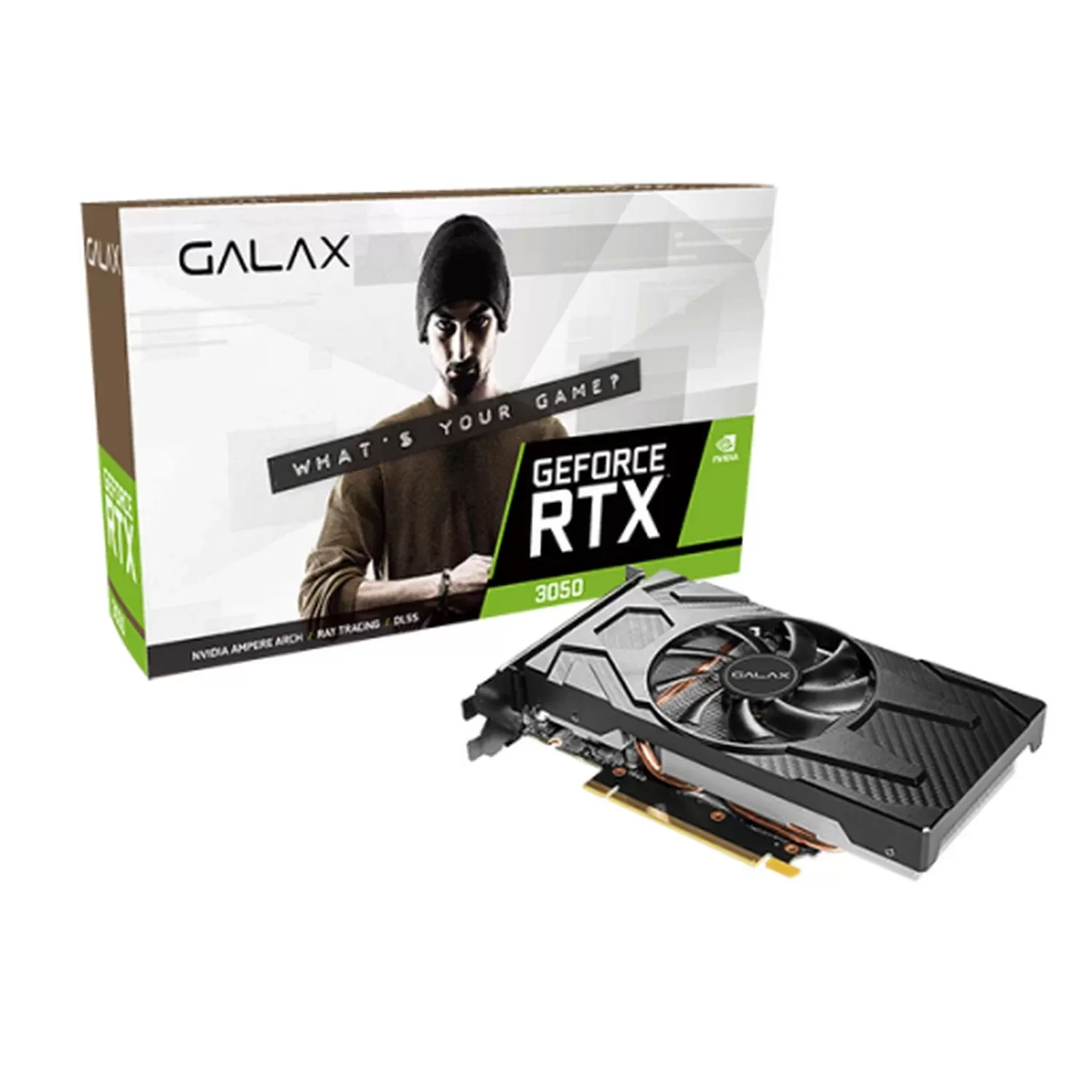 ВидеоКарта Galax GeForce RTX 3050 (1-Click OC Feature) 35NSL8MD5YBP
