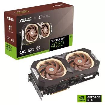 ВидеоКарта Asus GeForce RTX 4080 16GB GDDR6X Noctua OC Edition 90YV0IB2-M0NA00