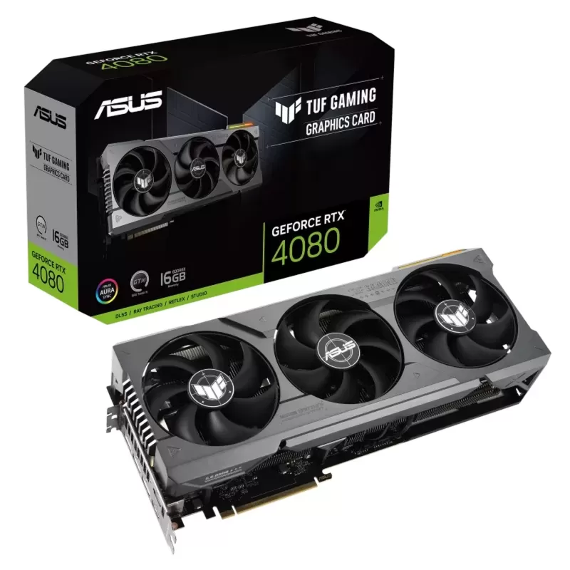 כרטיס מסך Asus TUF Gaming GeForce RTX 4080 16GB GDDR6X 90YV0IB1-M0NA00 כרטיס מסך Asus TUF Gaming GeForce RTX 4080 16GB GDDR6X 90YV0IB1-M0NA00