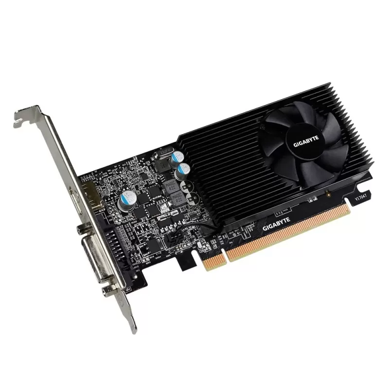Video Card Gigabyte GT 1030 Low Profile 2G GV-N1030D5-2GL - official importer