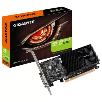 כרטיס מסך Gigabyte GT 1030 Low Profile 2G GV-N1030D5-2GL - יבואן רשמי