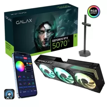 כרטיס מסך Galax GeForce RTX 5070 Ti EX Gamer 1-Click OC 57IZN6MDBUEX
