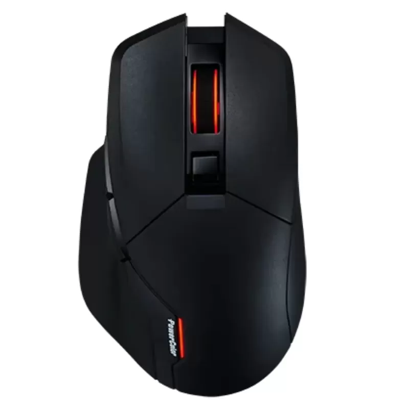 מארז עכבר אלחוטי וכרטיס מסך PowerColor ALPHYN AM10 + RX 7800 XT 16GB GDDR6 RX7800XT16G-P