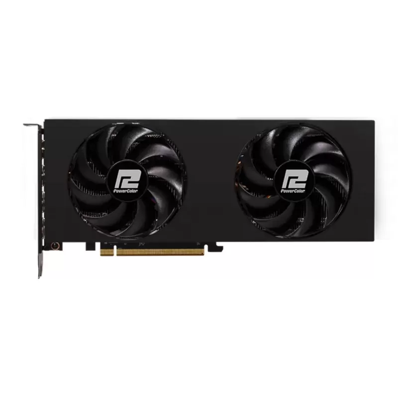 מארז עכבר אלחוטי וכרטיס מסך PowerColor ALPHYN AM10 + RX 7800 XT 16GB GDDR6 RX7800XT16G-P