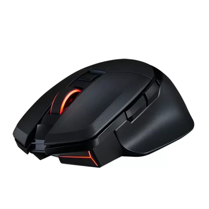 מארז עכבר אלחוטי וכרטיס מסך PowerColor ALPHYN AM10 + RX 7800 XT 16GB GDDR6 RX7800XT16G-P