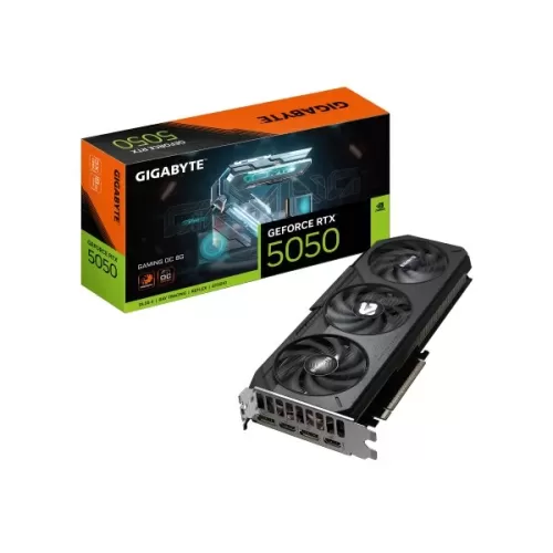 כרטיס מסך Gigabyte GeForce RTX 5050 GAMING OC 8G GV-N5050GAMING OC-8GD