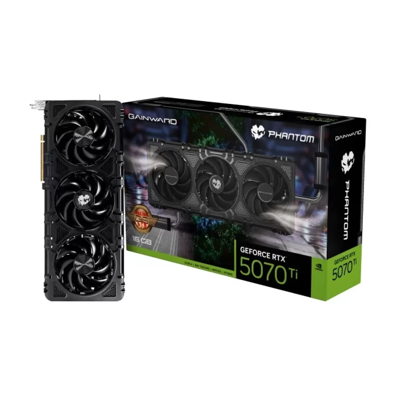 ВидеоКарта Gainward RTX 5070 Ti Phantom GS GWrtx5070tiphantom GS