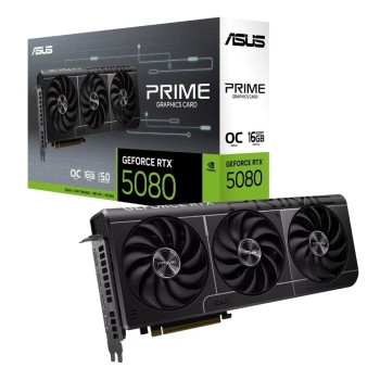 ВидеоКарта Asus Prime GeForce RTX 5080 OC Edition 16GB GDDR7 90YV0LX0-M0NA00