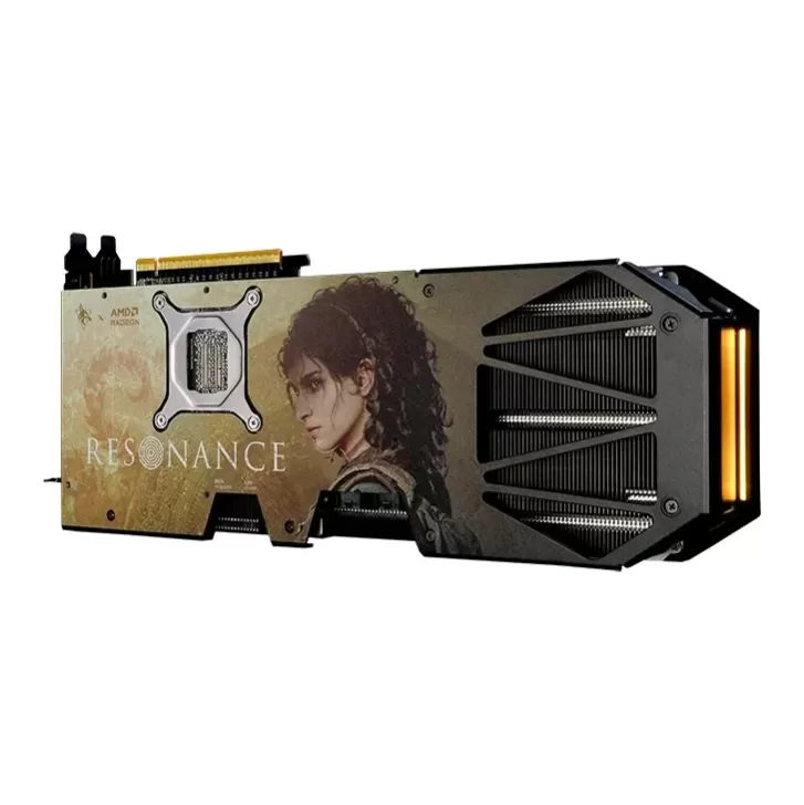 Video Card PowerColor Hellhound RX 9070 XT 16GB GDDR6 Resonance Edition RX9070XT16G-LOCRES