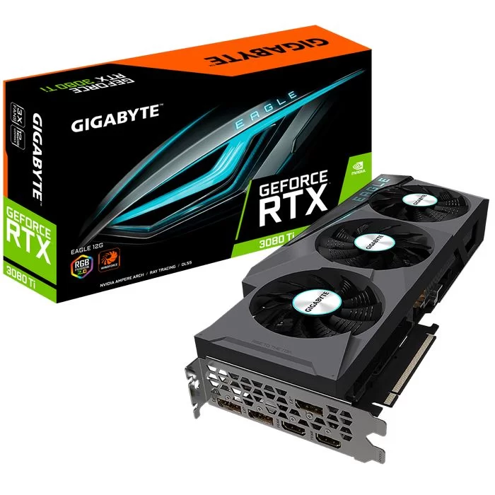 כרטיס מסך Gigabyte GeForce RTX 3080 Ti EAGLE 12G GV-N308TEAGLE-12GD - יבואן רשמי
